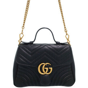 GUCCI GG Marmont Top Handle Bag